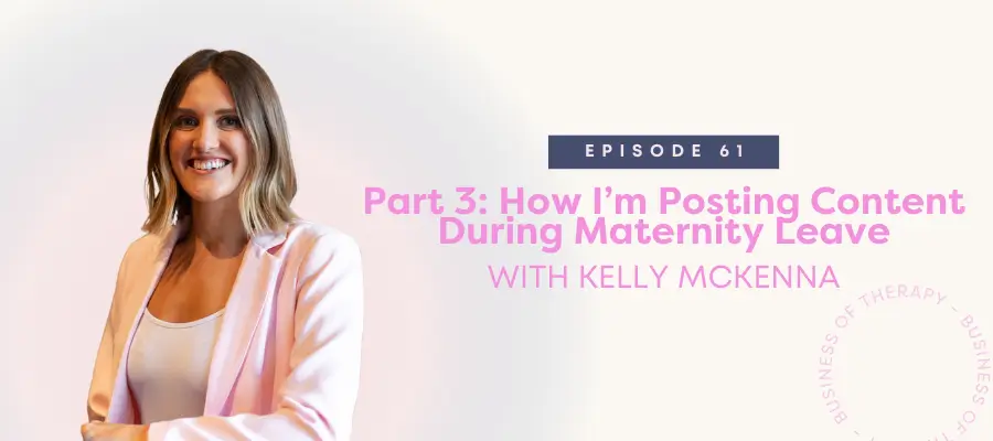 Part 3 - How I'm Posting Content During Maternity Leave