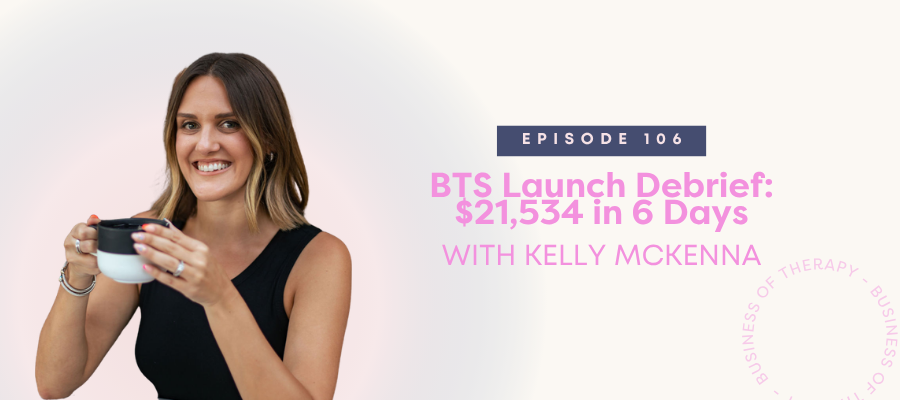 Header graphic for BTS Launch Debrief: $21,534 in 6 Days [episode 106]